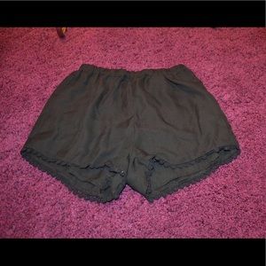 Black brandy Melville shorts